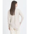 Attesa - Rollkragen Pulli Andrea sand -  one size
