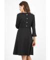 Attesa- Umstands-und Stillkleid Dafne - black