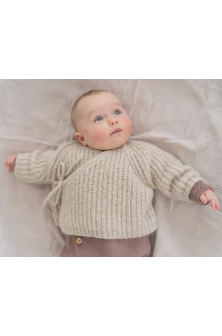 Halfen - Baby Strickcardigan - beige