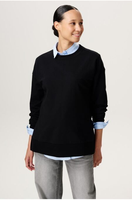 Noppies Maternity - Stillpulli - langarm - schwarz