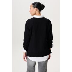 Noppies Maternity - Pepe Stillpulli - langarm - schwarz