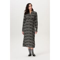 Noppies - Fureso Nursing Dress l.sleeve w. all over print - Minimal Dot