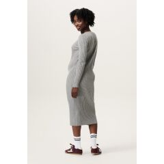 Noppies - Bryne Dress long sleeve - grey melange