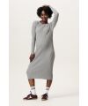 Noppies - Bryne Dress long sleeve - grey melange