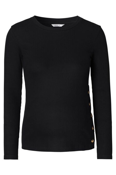 Noppies - Aarhus Nursing Top l. sleeve - Black