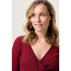 Noppies - Sara Rip-Stillshirt langarm - tibetan red