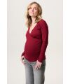 Noppies - Sara Rip-Stillshirt langarm - tibetan red