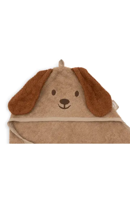 Jollein - Kapuzentuch Frottee 75x75cm Diego Dog