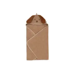 Jollein - Kapuzentuch Frottee 75x75cm Diego Dog