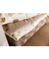 Jollein - Decke Wiege 75x100cm Box Knit Milky Coffee GOTS