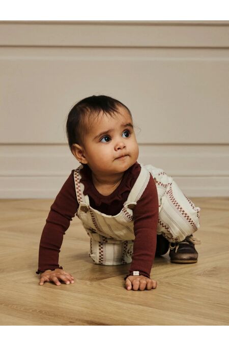 LIL´Atelier - kuscheliger Babybody - hot chocolete