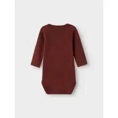 LIL´Atelier - kuscheliger Babybody - hot chocolete