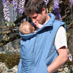 Mamalila - Trageweste Stockholm unisex - steel blue