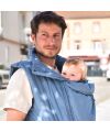 Mamalila - Trageweste unisex - steel blue