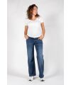 Love2Wait - Wide Leg Julia - Stone Wash