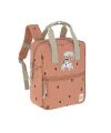 Lässig - Kindergartenrucksack Square - Happy Prints, Karamell
