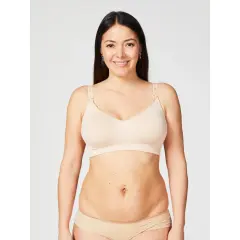 Cake Maternity - Rock Candy Wireless Nursing Bra - beige