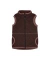 Pure Pure - Kids-Weste Fleece - dark-brown