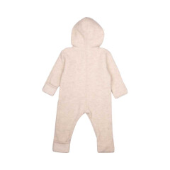 Pure Pure - Baby-Overall Fleece - woll-weiss