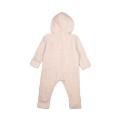 Pure Pure - Baby-Overall Fleece - woll-weiss