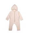 Pure Pure - Baby-Overall Fleece - woll-weiss