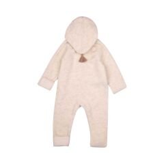 Pure Pure - Baby-Overall Fleece - woll-weiss