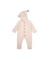 Pure Pure - Baby-Overall Fleece - woll-weiss