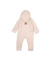 Pure Pure - Baby-Overall Fleece - woll-weiss