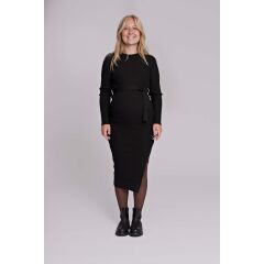 Love2wait - Strickkleid - black