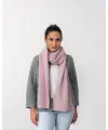 Halfen - kuscheliger Cashmere Strickschal - altrosa