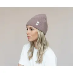 Halfen - Strickmütze Cashmere - One Size - altrosa