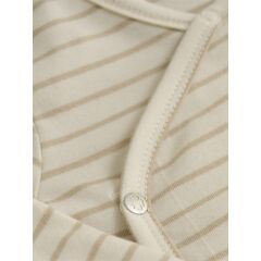 Noppies Baby - Wickeloberteil - langarm - stripe pattern off white