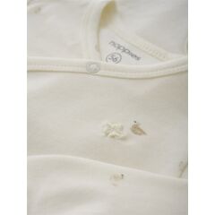 Noppies Baby - U Playsuit long sleeve - animal pattern - off white