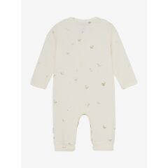 Noppies Baby - U Playsuit Nolan long sleeve - animal pattern - off white