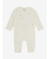 Noppies Baby - U Playsuit Nolan long sleeve - animal pattern - off white