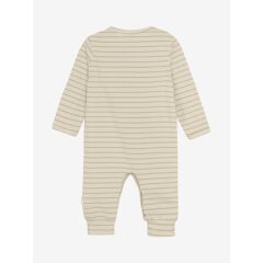Noppies Baby - U Playsuit Nolan long sleeve - stripe pattern - off white
