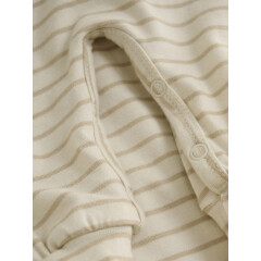 Noppies Baby - U Playsuit Nolan long sleeve - stripe pattern - off white