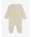 Noppies Baby - U Playsuit Nolan long sleeve - stripe pattern - off white
