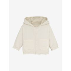 Noppies Baby - U Cardigan Neddie reversible - stripe pattern - off white