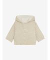 Noppies Baby - U Cardigan Neddie reversible - stripe pattern - off white
