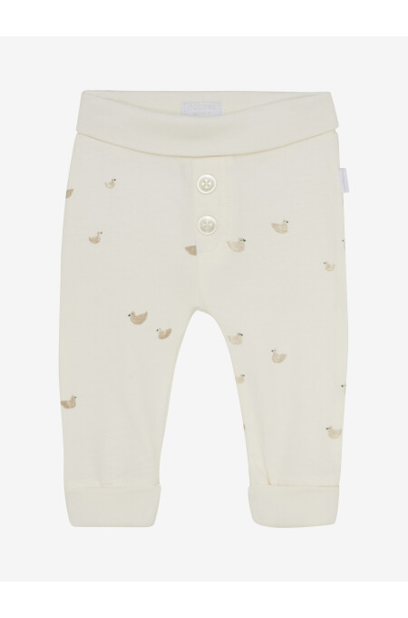 Noppies Baby - Unisex Pants Neal regular fit - animal pattern - off white
