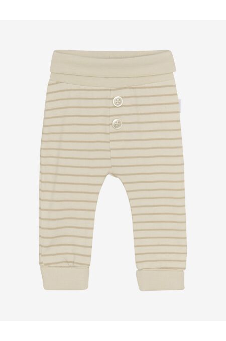 Noppies Baby - Unisex Pants Neal regular fit - stripe pattern - off white