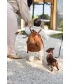 Jollein - Kinderrucksack - Diego Dog - darkbrown