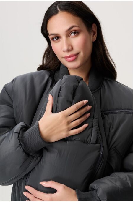 Noppies Maternity - Winter 3in1 Schwanger.- und Tragejacke - Forged Iron