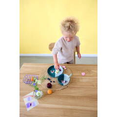 Lässig - Kinderschüssel Silikon - Tiny Team - Hund