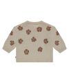 A TINY STORY - Strickjacke Flower -snow