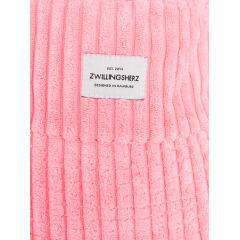 Zwillingsherz - Bucket Hat "Cord" - rosa