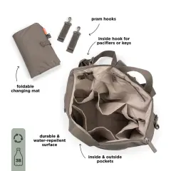 Done by Deer - Changing backpack Taupe