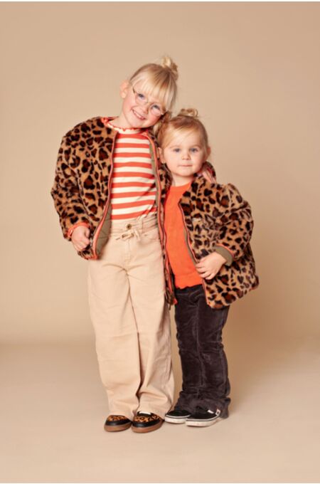 Stains&Stories- Girls Winter Wendejacke - moos
