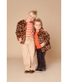 Stains&Stories- Girls Winter Wendejacke - moos